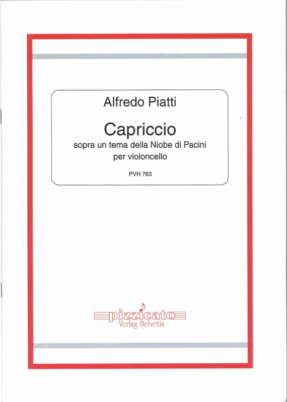 Piatti, Capriccio op. 22 (Vc Solo) (Pizzicato)