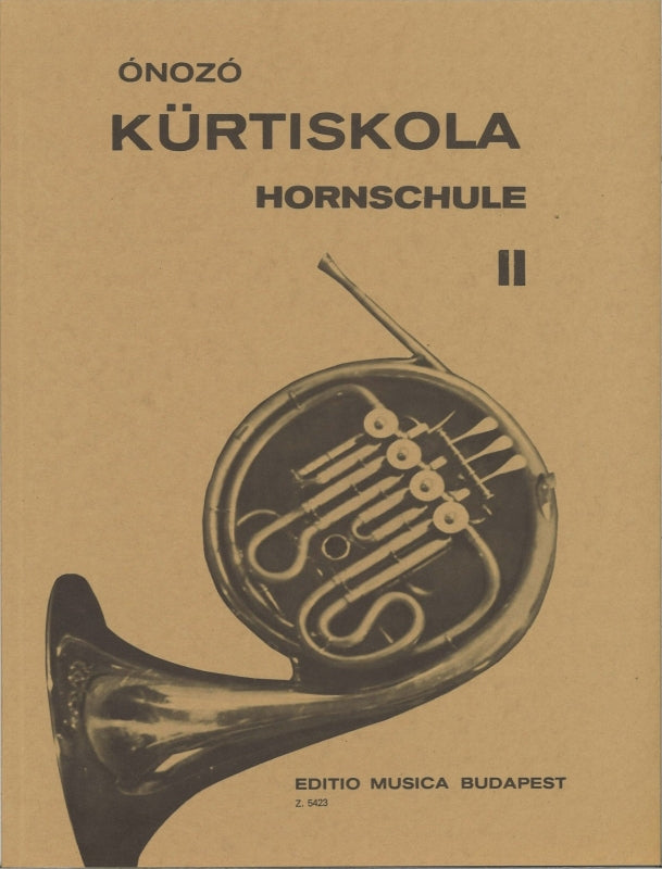 Onozo, Hornschule 2 (Editio Musica Budapest)
