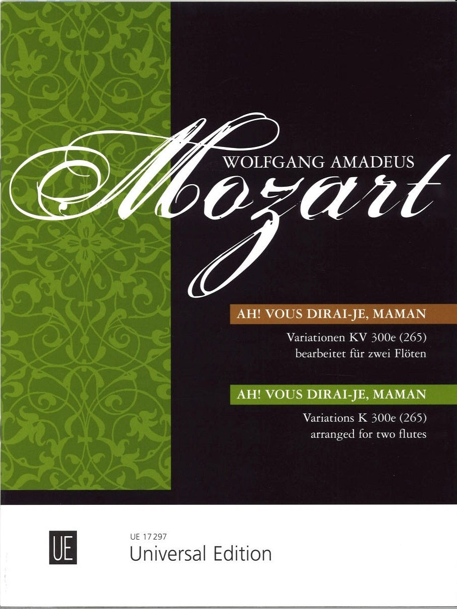 Mozart, Variations KV 265(300e) (2Fl) (Universal)