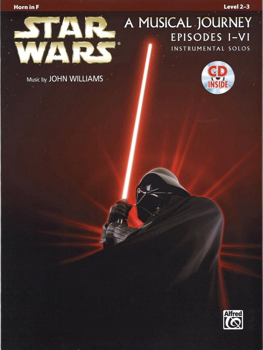 Williams, Star Wars: Episode I-VI (Hn,CD (Alfred)