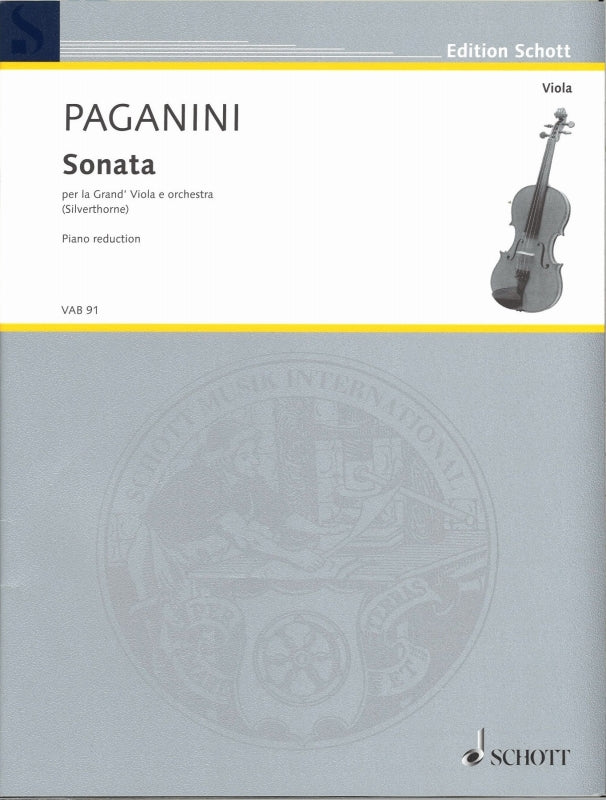 Paganini, Sonata per la Grand' Viola (Schott)