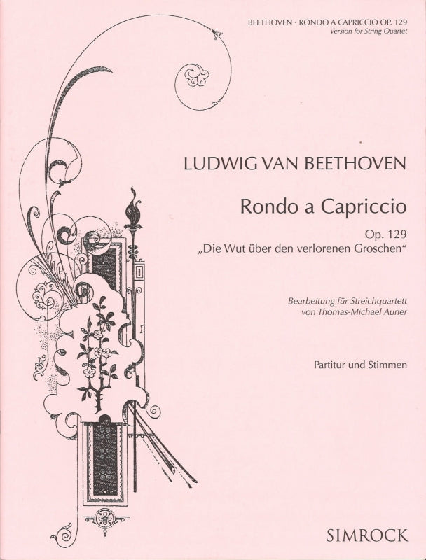 Beethoven, Rondo a cappriccio op. 129 (Simrock)