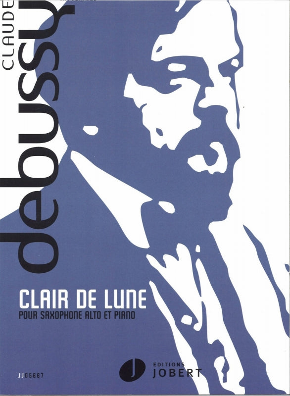 Debussy, Clair de lune (ASax,Pf) (Jobert)