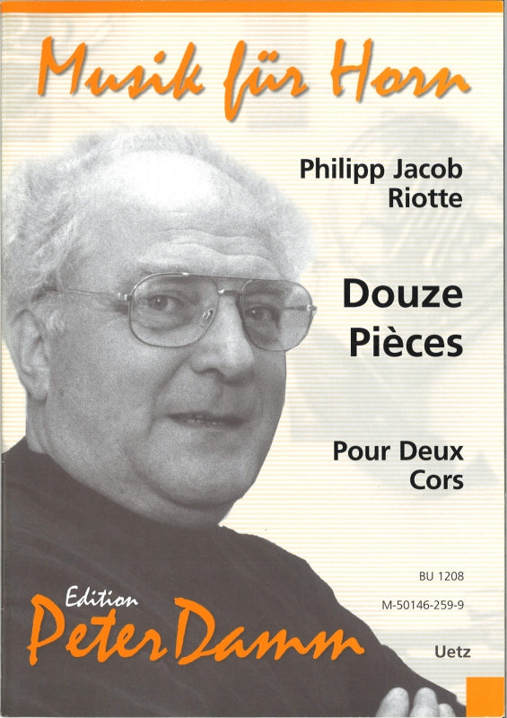 Riotte, 12 Pieces pour 2 cors (Uetz)