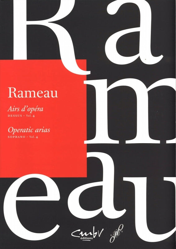 Rameau, Airs d'opera, dessus 4 (Barenreiter)