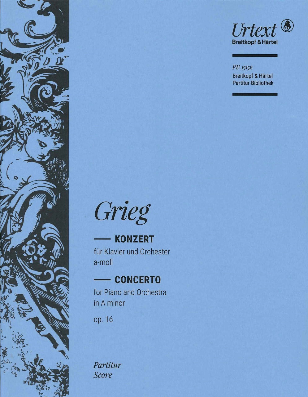 Grieg, Concerto for Piano Full Score (Henle/Breitkopf)