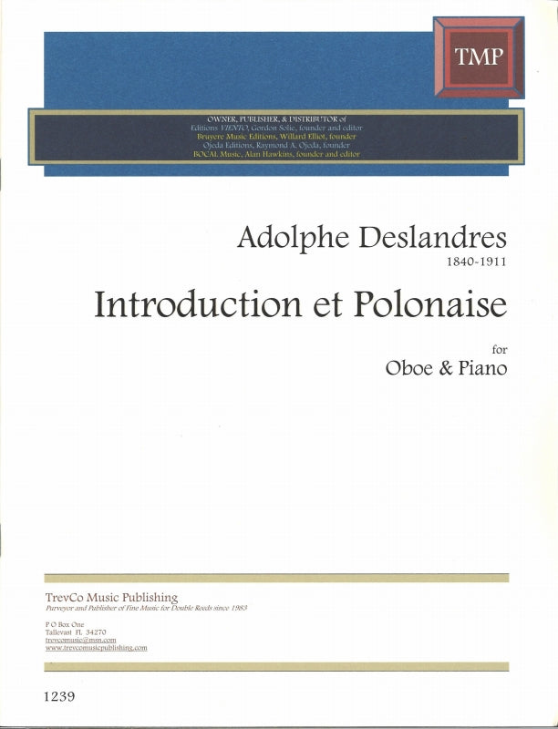 Deslandres, Introduction et Polonaise (TrevCo Music)