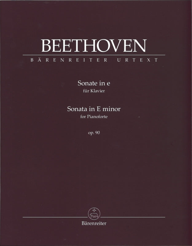 Beethoven, Sonata No.27 in e op. 90 (Barenreiter)
