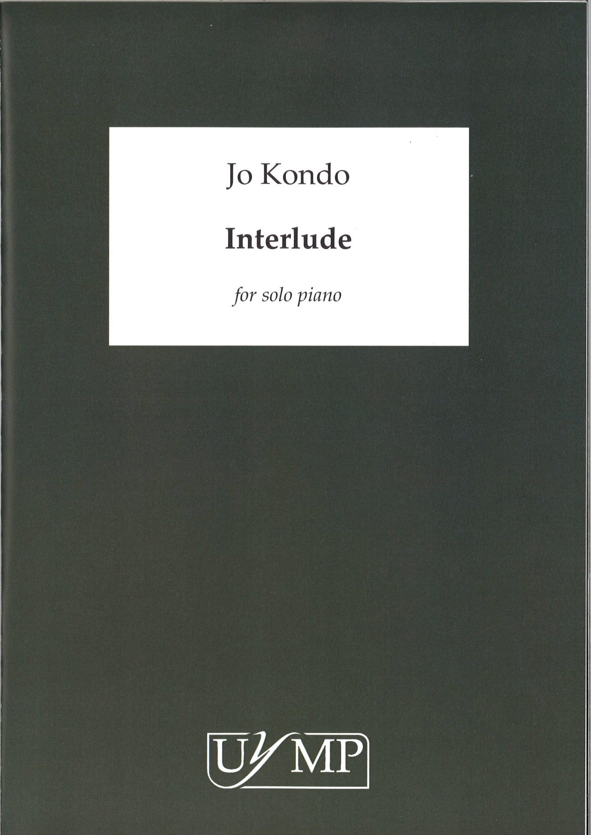 Kondo, Interlude (York Music Press, University of)