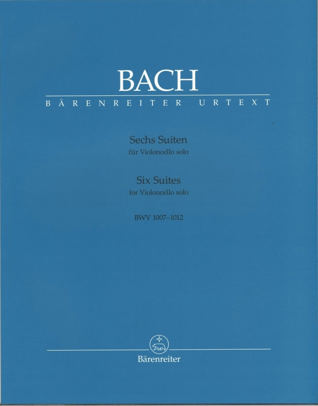 Bach, Suiten BWV 1007-1012 (NBArev) (Barenreiter)