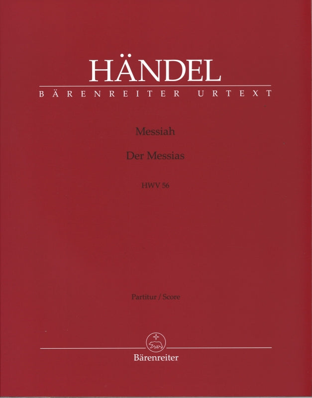 Handel, Messiah: Full Score (Barenreiter)