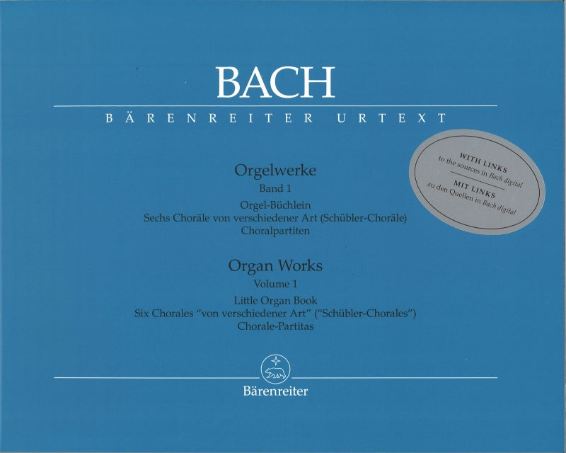 Bach, Orgelwerke 1: Orgelbuchlein (rev) (Barenreiter)