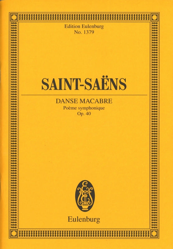 Saint-Saens, op. 40 Danse macabre (Eulenburg)