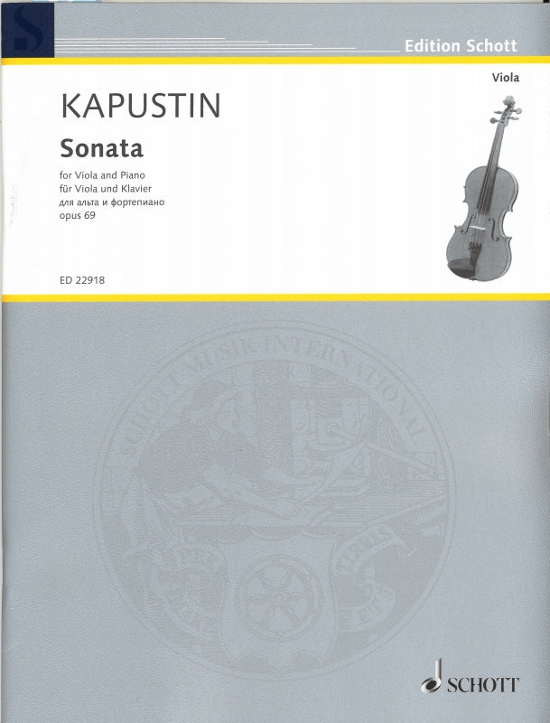 Kapustin, Sonata op. 69 (Schott)