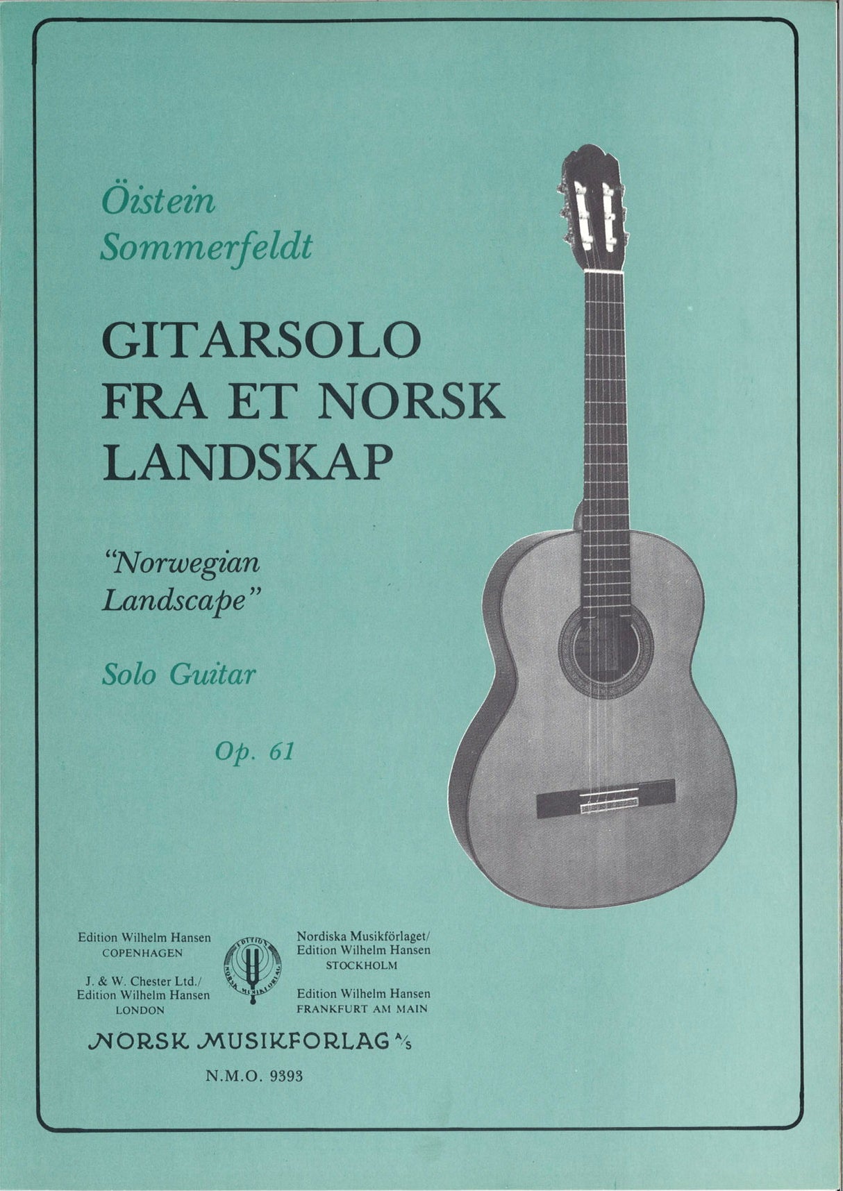 Sommerfeldt, Gitarsolo fra et norsk land (Norsk)
