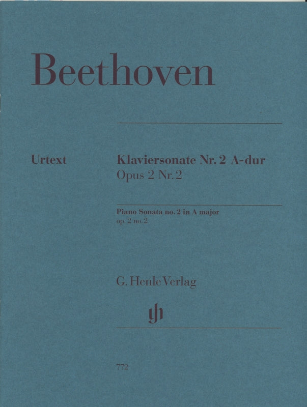 Beethoven, Sonata No. 2 op. 2/2 (rev.) (Henle)