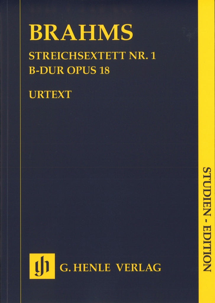 Brahms, Sextet No. 1 in Bb, op. 18 (Henle)