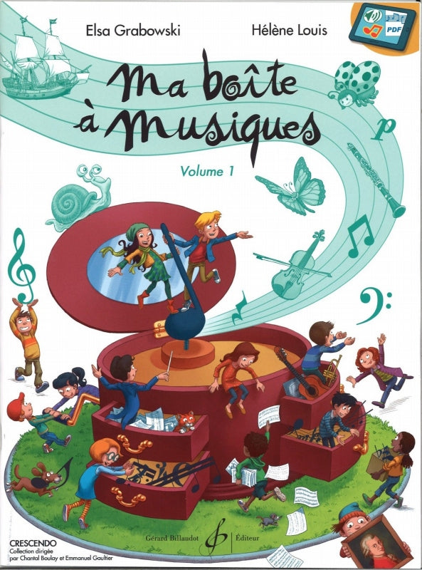 Grabowski/Louis, Ma boite a musiques 1 (Billaudot)