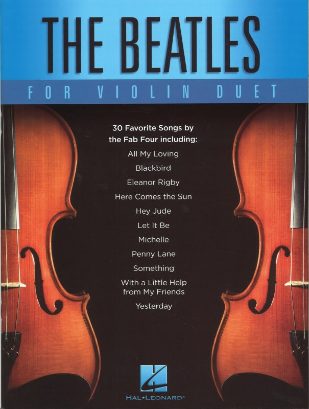 Beatles for Violin Duet (Hal Leonard)