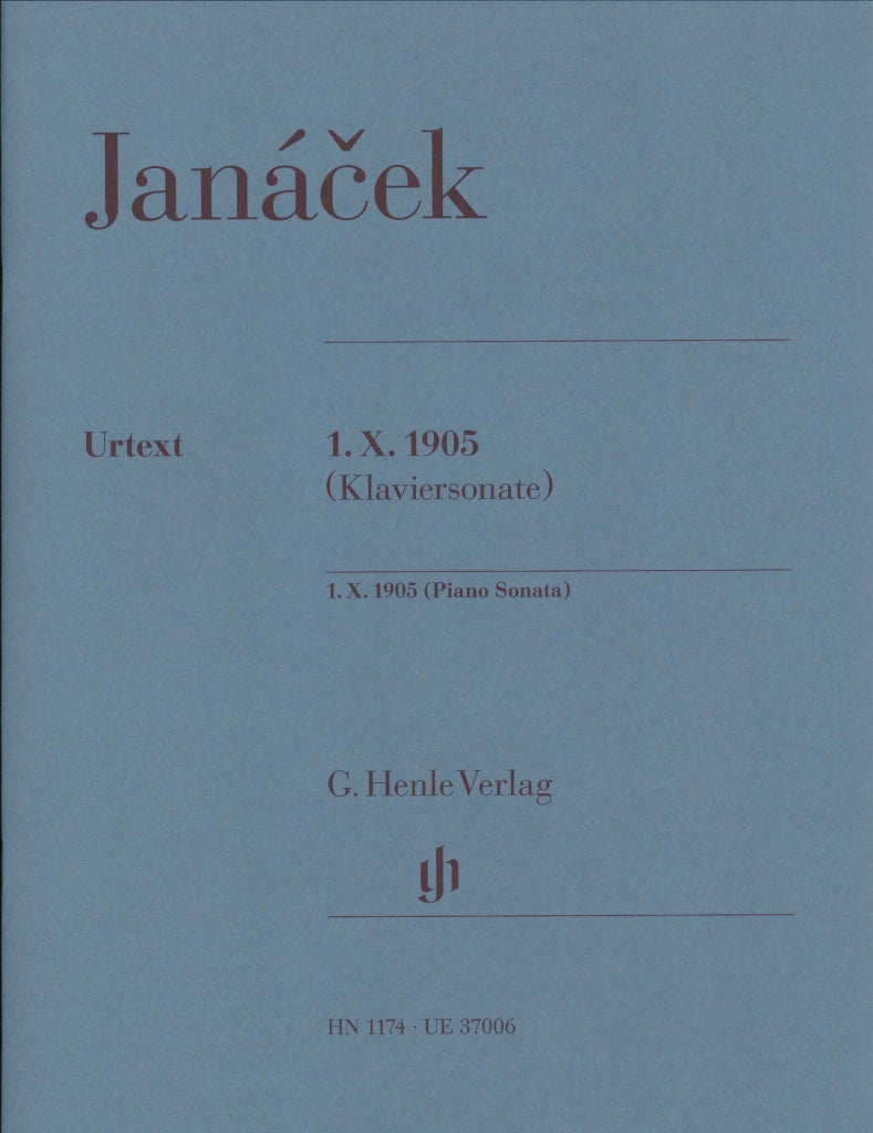Janacek, Sonata '1. X. 1905' (Henle/Universal)