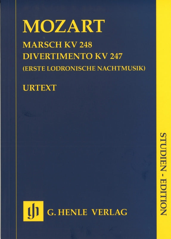 Mozart, Divertimento KV 247 + March (Henle)