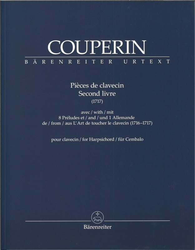Couperin, Pieces de clavecin 2e livre (Barenreiter)