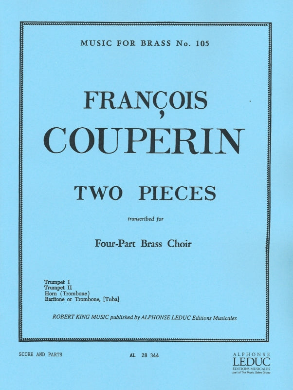 Couperin, 2 Pieces (Robert King/Leduc)