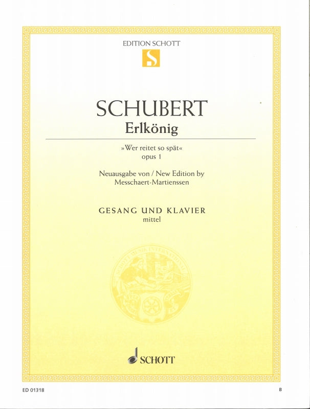 Schubert, Erlkonig, D 328 (op. 1) (Schott)