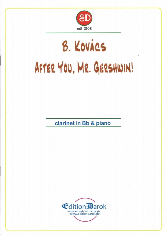 Kovacs, After You Mr. Gershwin! (Darok)