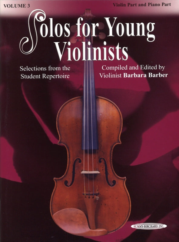 Solos for Young Violinists 3 (Summy-Birchard)