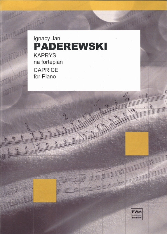 Paderewski, Caprice op. 14/3 (PWM)