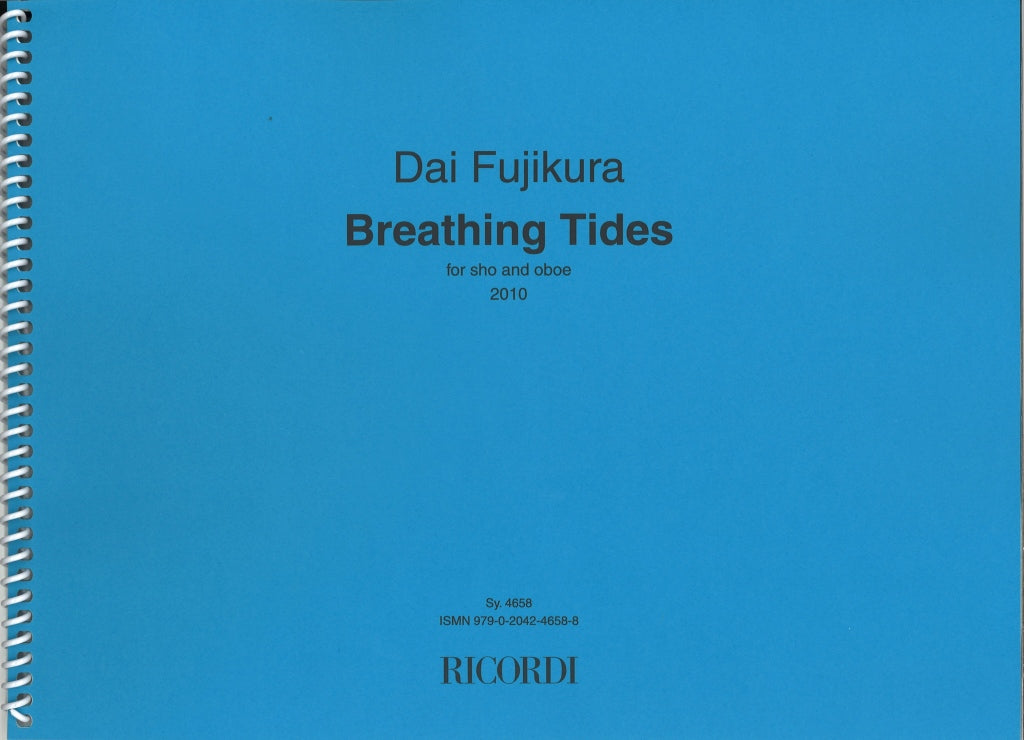 Fujikura, Breathing Tides (Sho,Ob) (Ricordi)