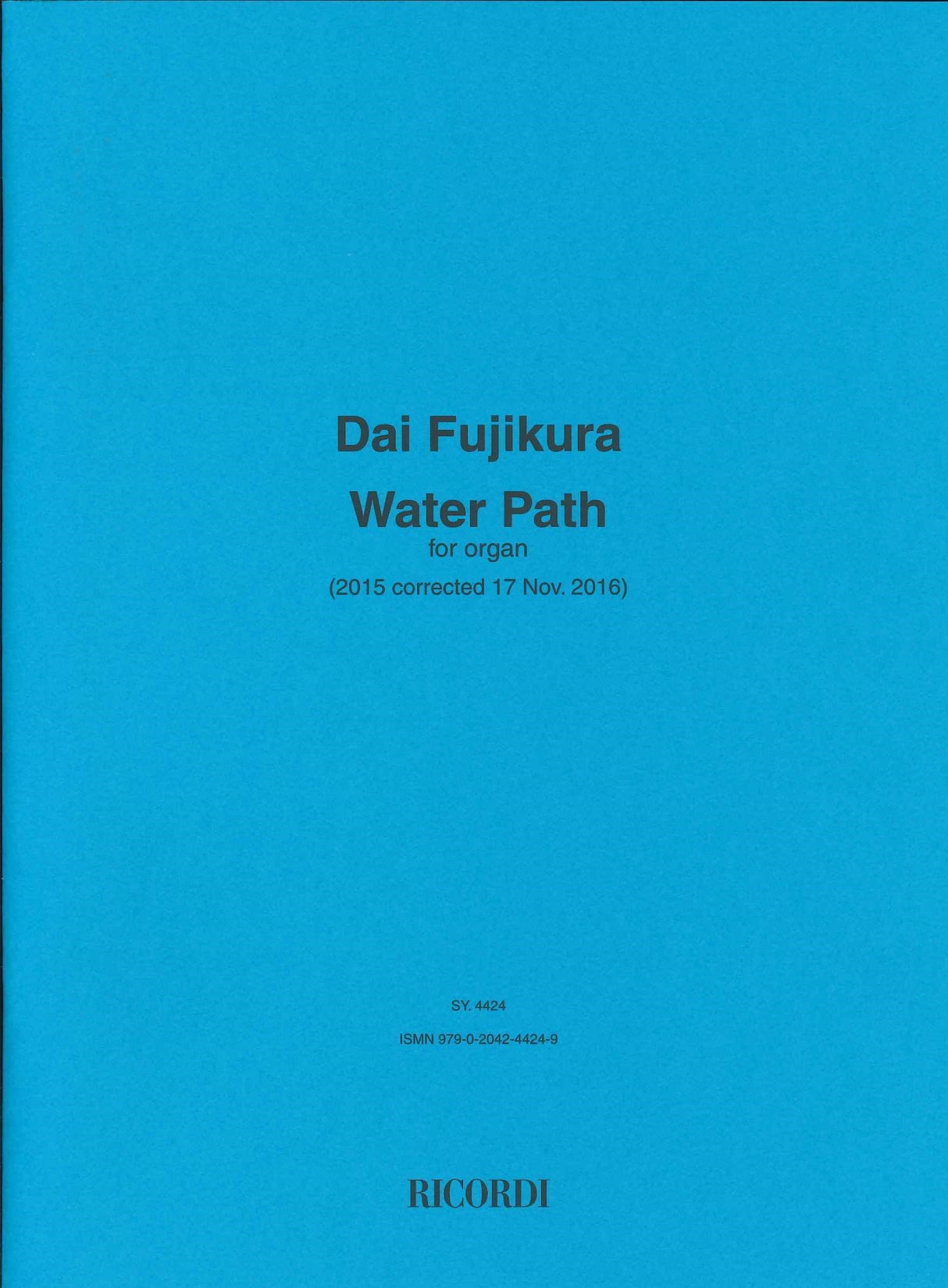 Fujikura, Water Path (Ricordi)