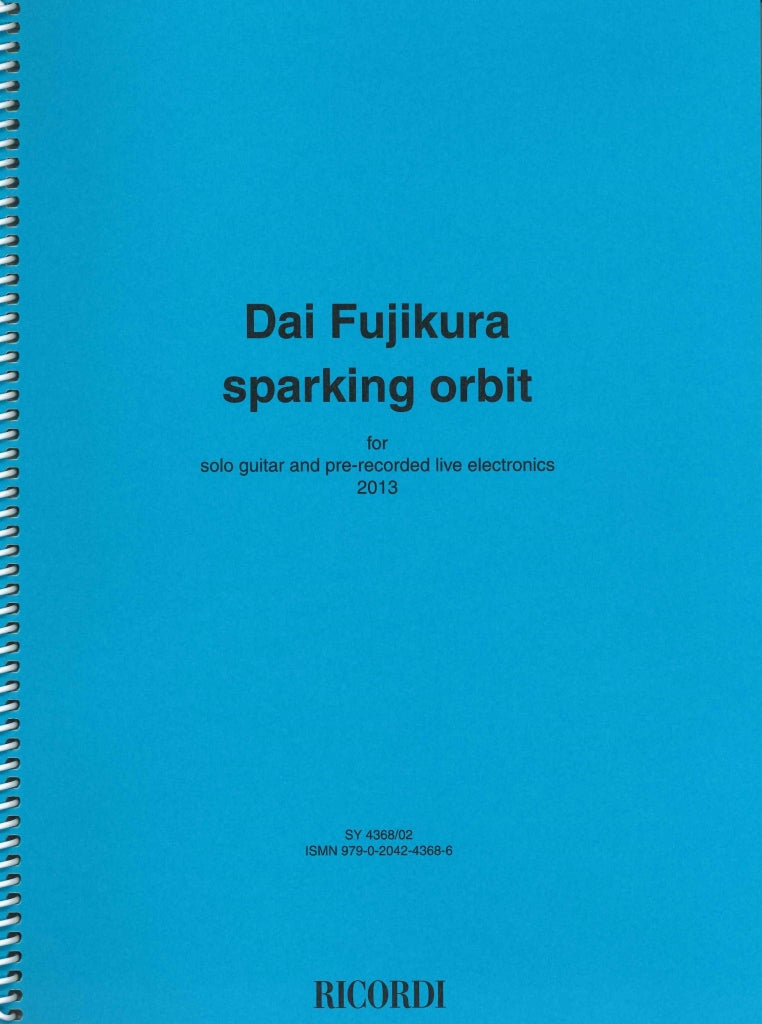 Fujikura, Sparking Orbit (Guit,Elec) (Ricordi)