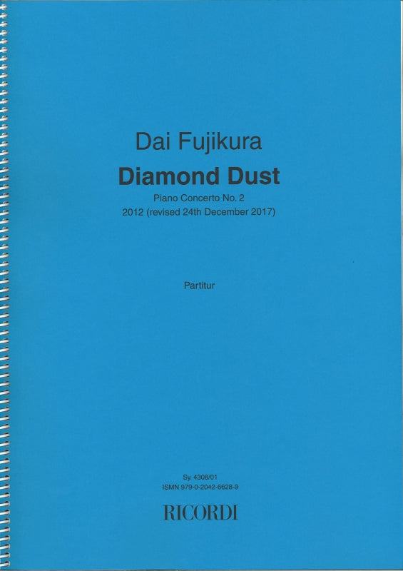 Fujikura, Diamond Dust. Piano Conc. 2 (Ricordi)