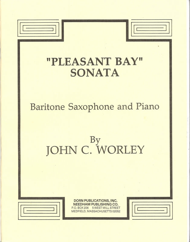 Worley, Pleasant Bay Sonata (BrSax,Pf) (Dorn Publications)