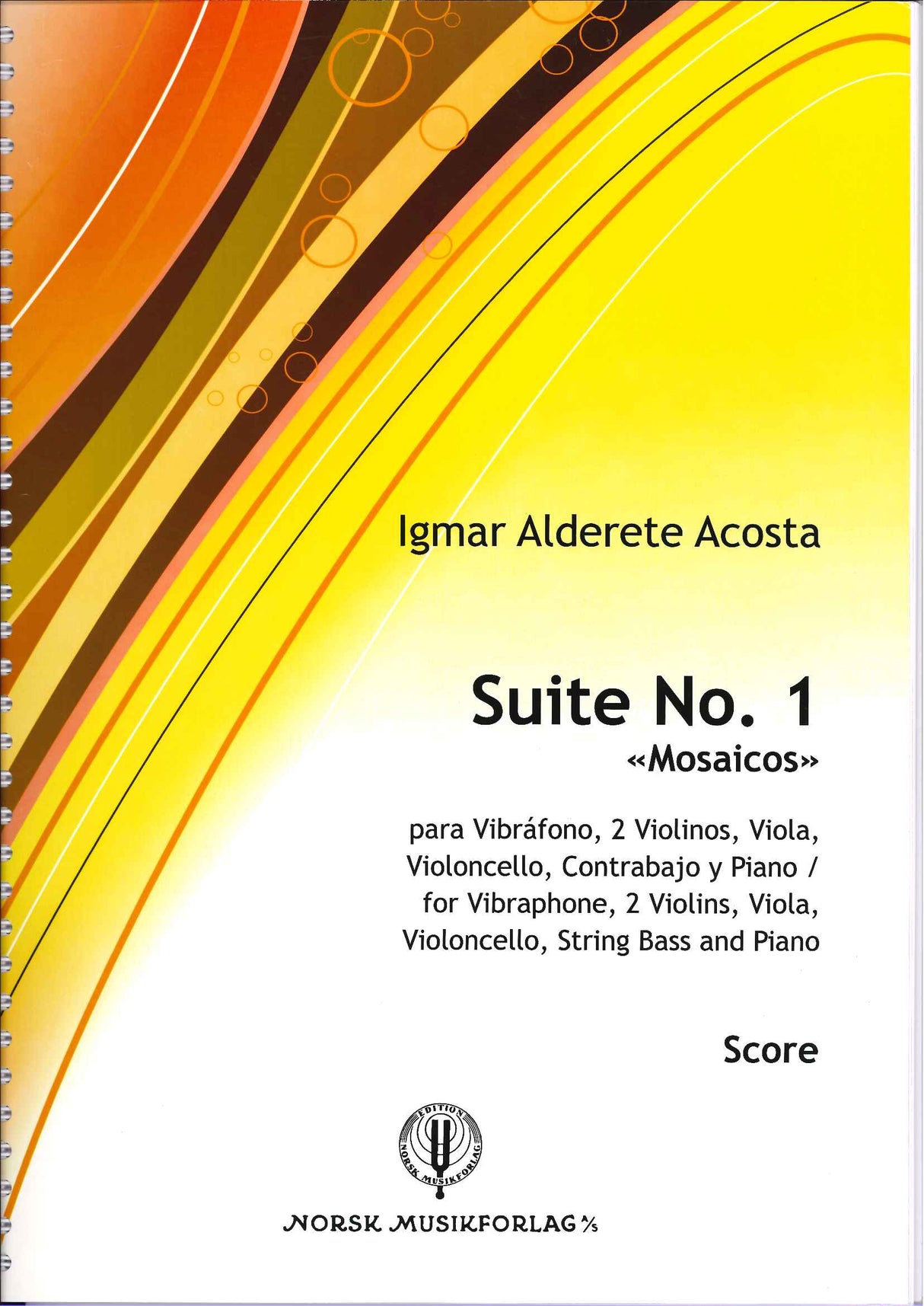 Alderete Acosta, Suite 1: Score (Norsk)