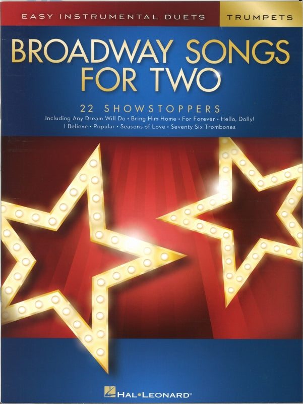 Broadway Songs for Two (2BbTrp) (Hal Leonard)