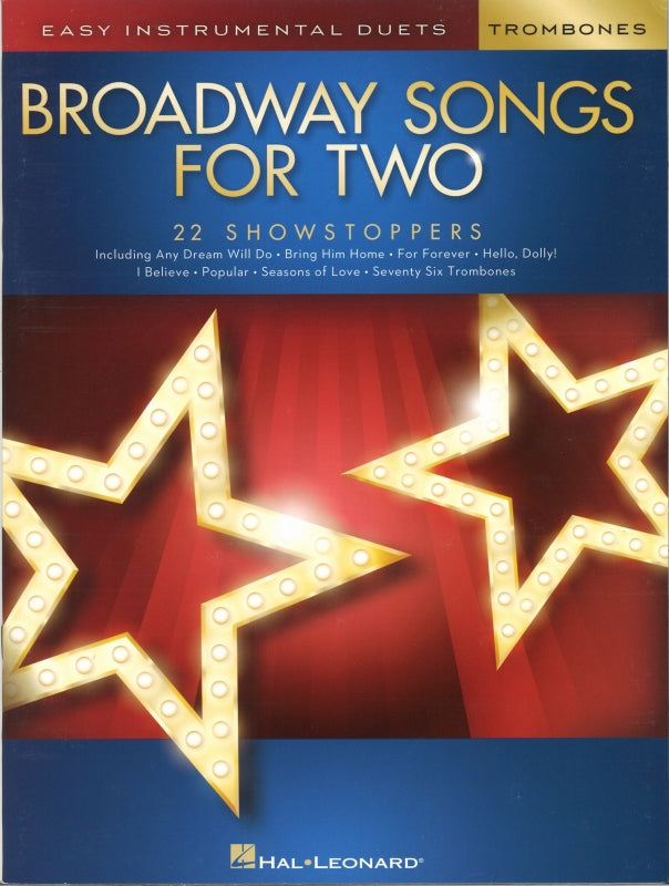 Broadway Songs for Two (2Tbn) (Hal Leonard)