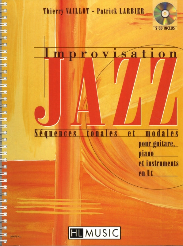 Vaillot/Larbier, Improvisation Jazz 1 (Lemoine)