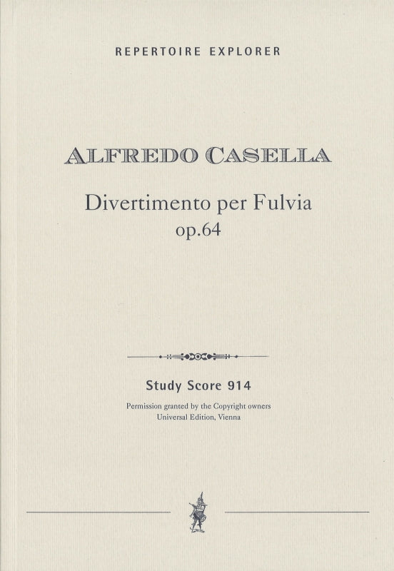 Casella, Divertimento per Fulvia op. 64 (Hoflich)