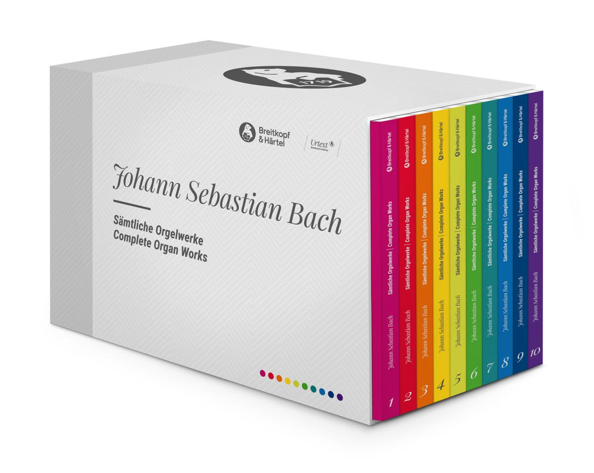 Bach, Orgelwerke: 10-volume Set (Breitkopf)