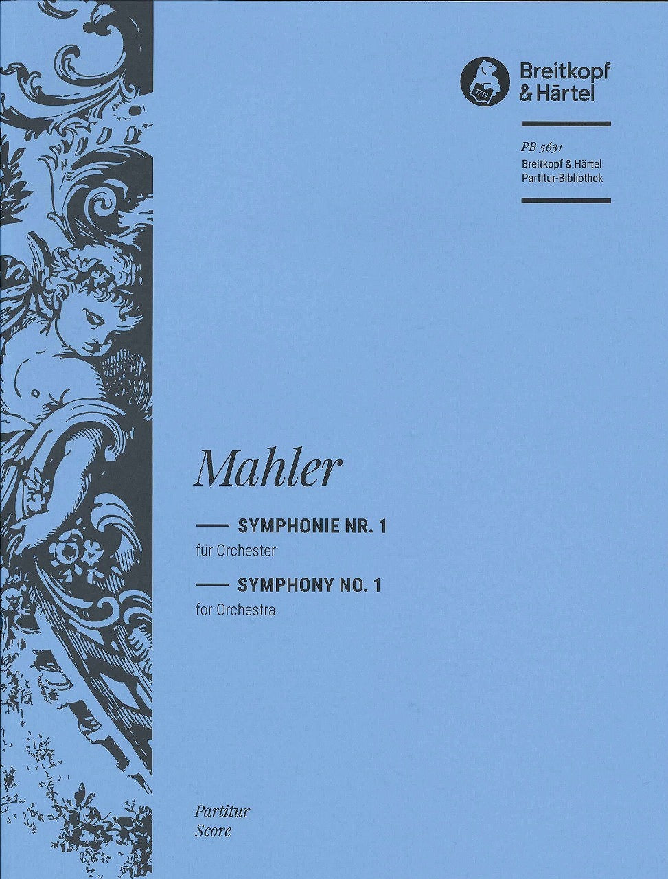 Mahler, Symphony No. 1 Full Score (paper (Breitkopf)