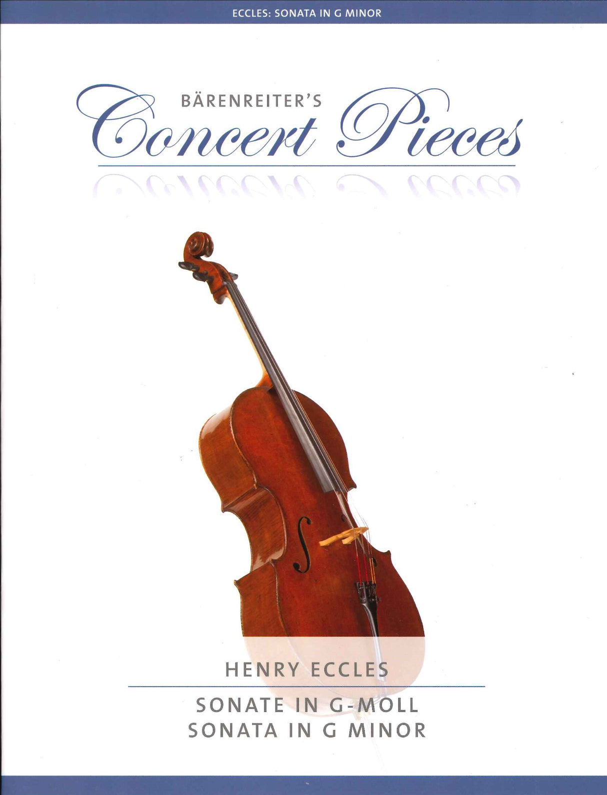 Eccles, Sonata in g (C. Sassmanshaus) (Barenreiter)