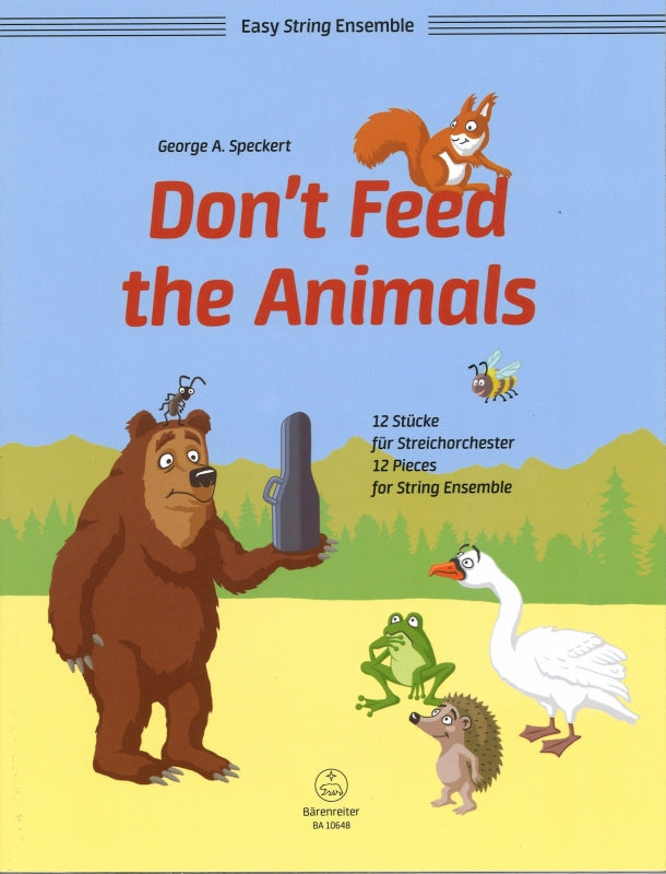 Speckert, Don't Feed the Animals (Barenreiter)