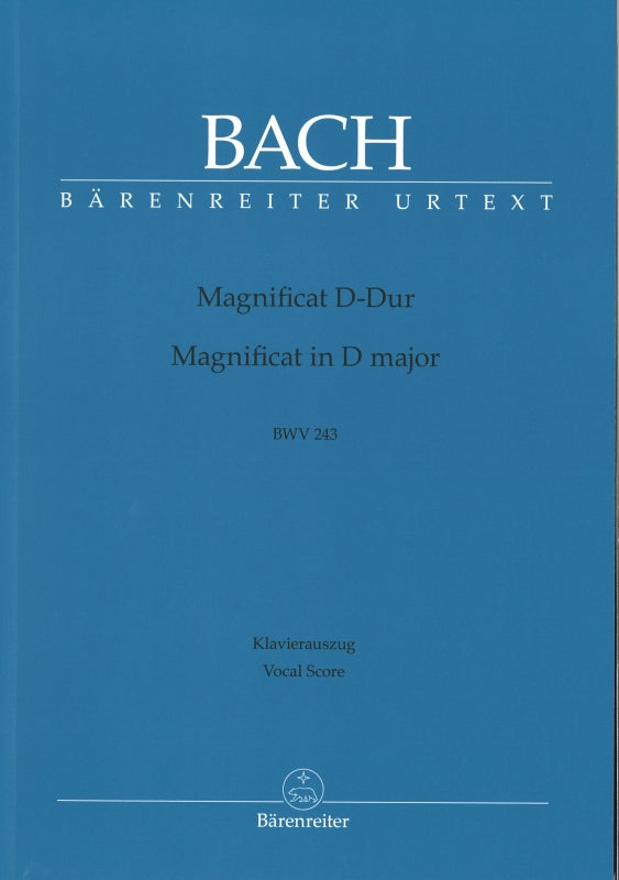 Bach, Magnificat BWV 243 in D (rev.) (Barenreiter)