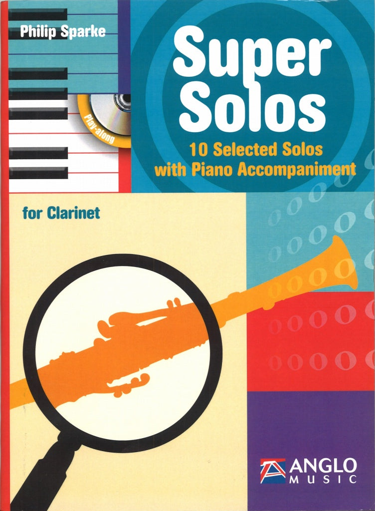 Sparke, Super Solos (Cl,Pf) (Anglo Music Press)