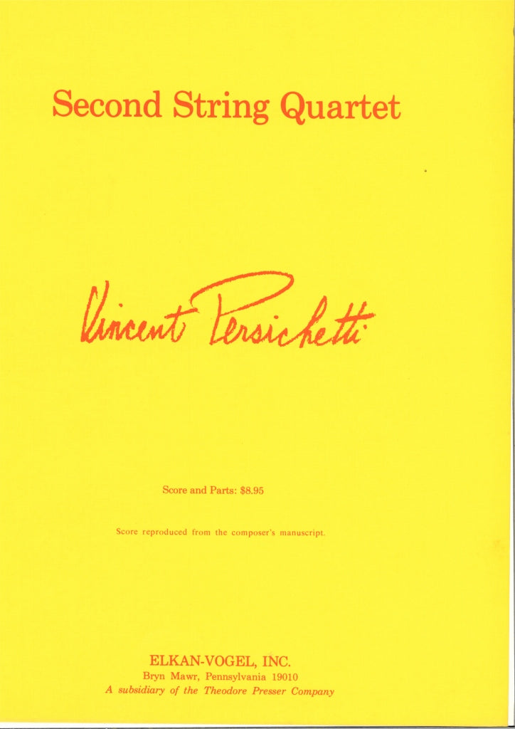 Persichetti, String Quartet No. 2 (Elkan-Vogel)