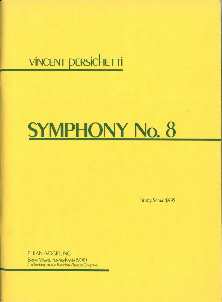 Persichetti, Symphony No. 8, op. 106 (Elkan-Vogel)