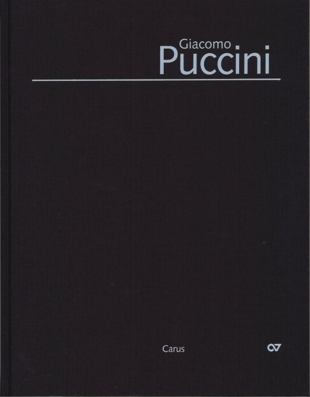 Puccini, Edizione Nazionale 2/2/1 (Carus)